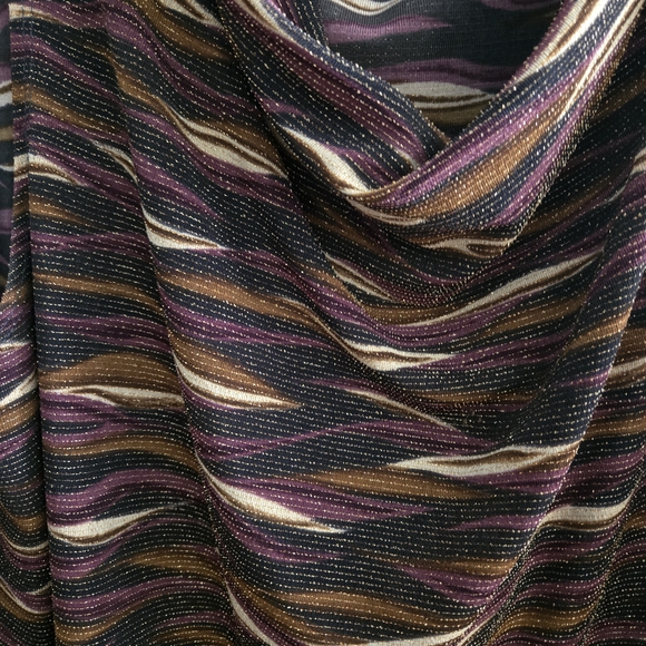 Addition Elle Multicolor Striped Top - Picture 3 of 4